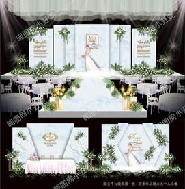大理石主题婚礼