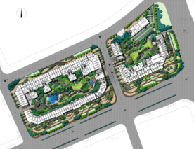 小区景观规划设计平面图