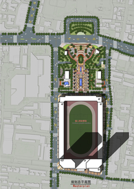 体育中心规划设计平面图