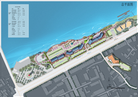 滨水景观设计平面图