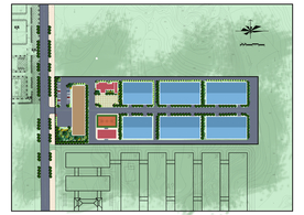 厂区规划设计平面图