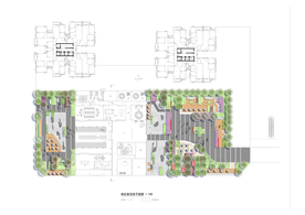 屋顶花园景观设计平面图