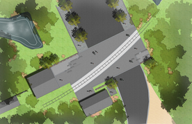 别墅庭院景观设计平面图