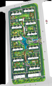 居住区景观设计彩平