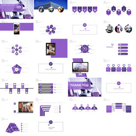 通用梦想科幻炫酷PPT大气模板
