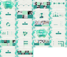 通用梦想科幻炫酷PPT大气模板