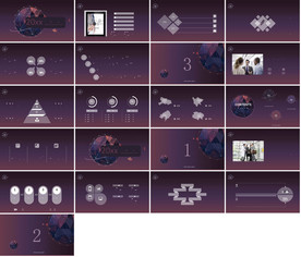 通用梦想科幻炫酷PPT大气模板