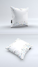 室内家居抱枕枕头图案印刷文件图