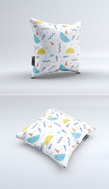 室内家居抱枕枕头图案印刷文件图