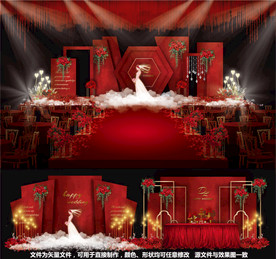 主题婚礼红色婚礼