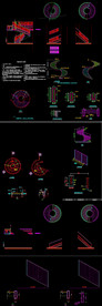 旋转楼梯CAD施工图
