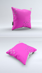 高档北欧印花图案手绘抱枕