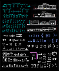 健身相关CAD图纸