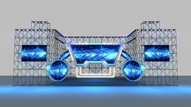 音乐节舞美效果图设计定制