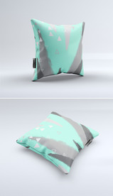 高档北欧印花图案手绘抱枕