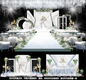 婚礼设计大理石婚礼