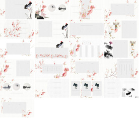 简约大气白色排版动态PPT图