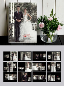 婚纱影楼相册模板