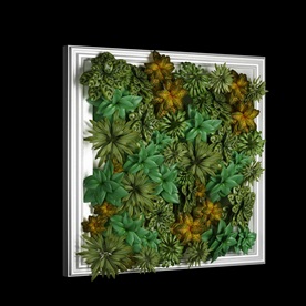 墙面装饰植物模型