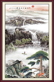 国画山水