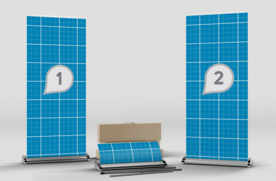 易拉宝展架样机