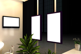 展台易拉宝展架样机