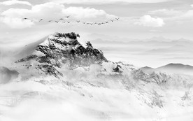 现代高清山水画 TIF分层