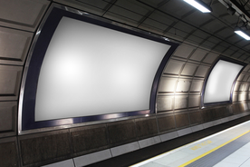 地铁广告样机