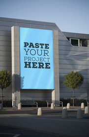 室外广告样机