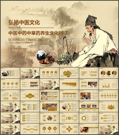 中医中药养生文化冬虫夏草PPT