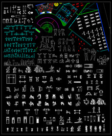 健身房CAD图纸