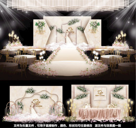 婚礼设计香槟婚礼