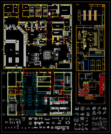 面包店CAD图纸（之一）