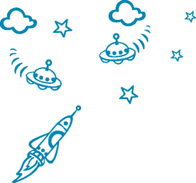 探索太空宇宙火箭飞船