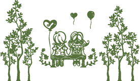 王子与公主 童话王国 硅藻泥