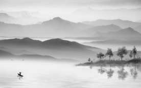 大气新品水墨画 TIF分层