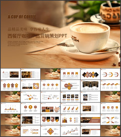 咖啡下午茶美食餐饮咖啡店宣传