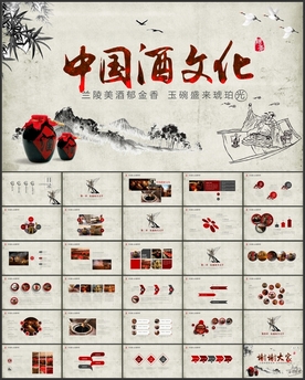 中国酒文化饮酒PPT