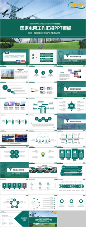 国家电网电力局供电公司工作汇报