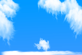 蓝天白云