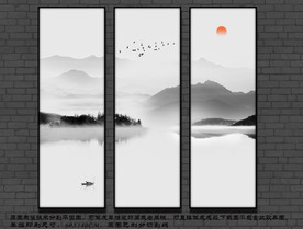 新中式水墨画