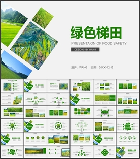 绿色梯田水土资源PPT