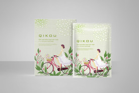 面膜包装包装 平面图