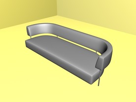 室内模型 沙发模型 欧式客厅