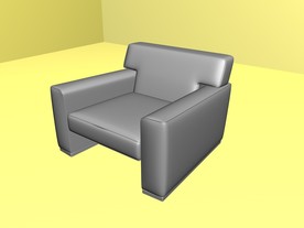 室内模型 沙发模型 欧式客厅