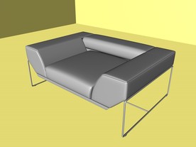 室内模型 沙发模型 欧式客厅