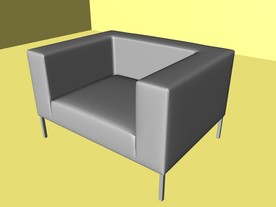 室内模型 沙发模型 欧式客厅