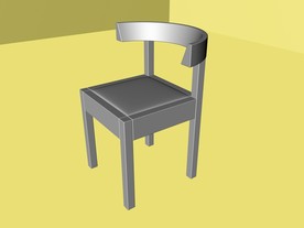 室内模型 沙发模型 欧式客厅