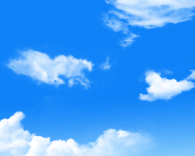 蓝天白云