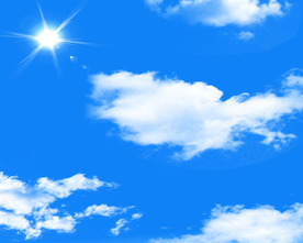 蓝天白云